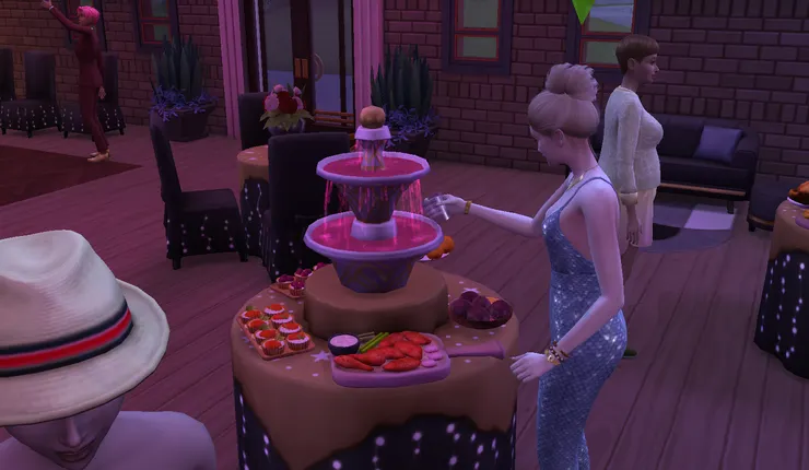 先吃點東西~ 上次都在跳舞沒吃到~