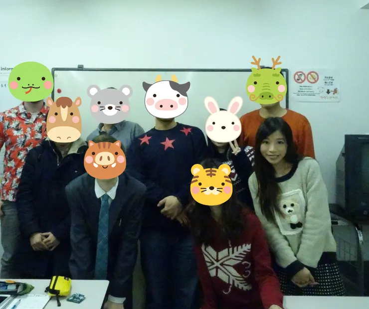 在語言學校學習的日子