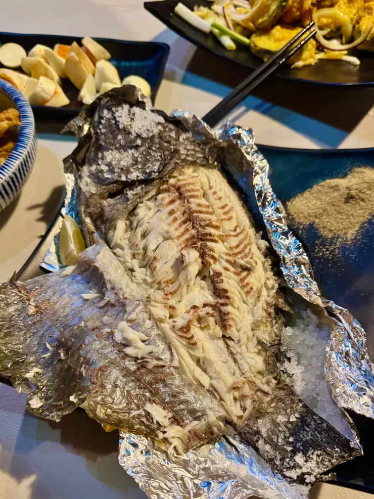 鹽焗吳郭魚（370元）