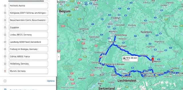 德國 - 奧地利 - 法國 - 德國