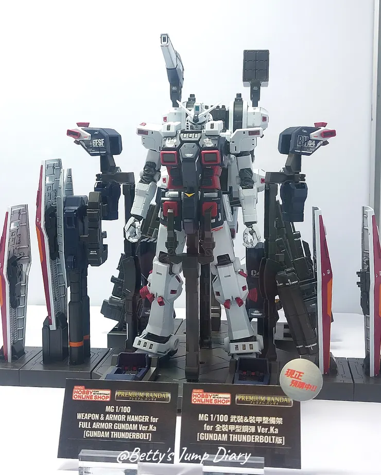 ▲2023萬代組裝模型巡迴特展-台中場/圖片來源:Betty's Jump Diary