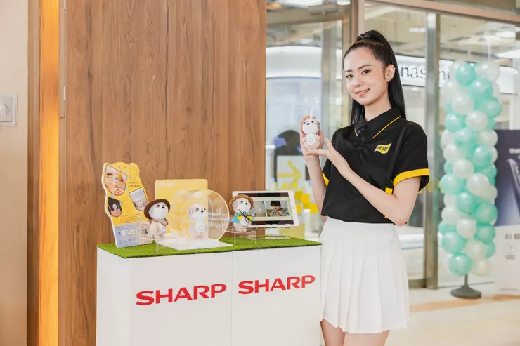 燦坤3C家電「無所事事的幸福時光」會員特典記者會首發亮相話題新品「Poketomo口袋同萌」AI對話式機器人