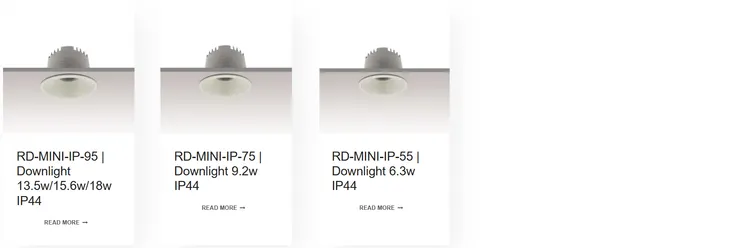 Waterproof Downlights