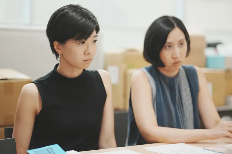 「開放式結局：TFAM 放映計畫」策展人馮馨、陳慧穎／張硯拓 攝影