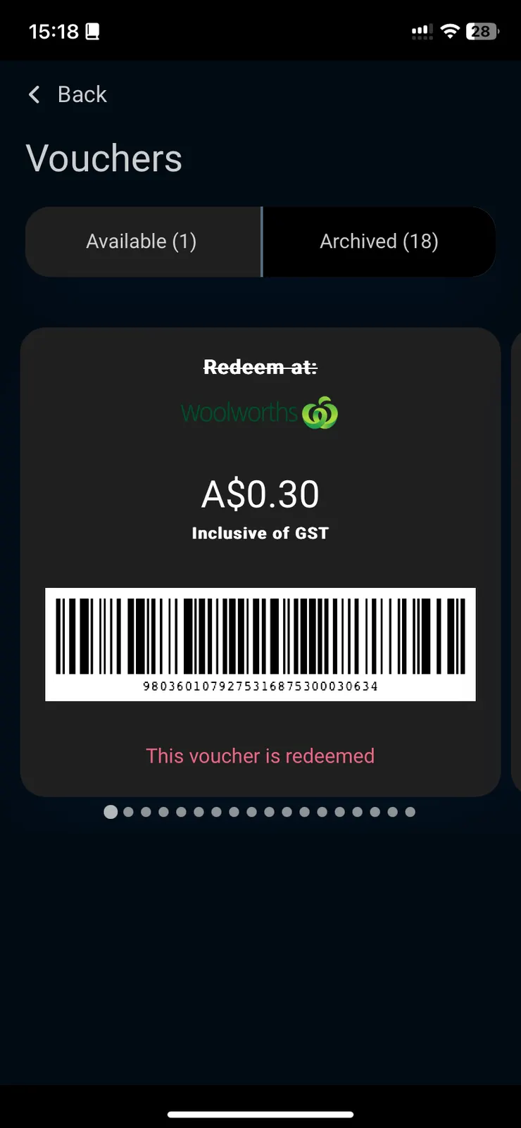 App裏會是長這樣