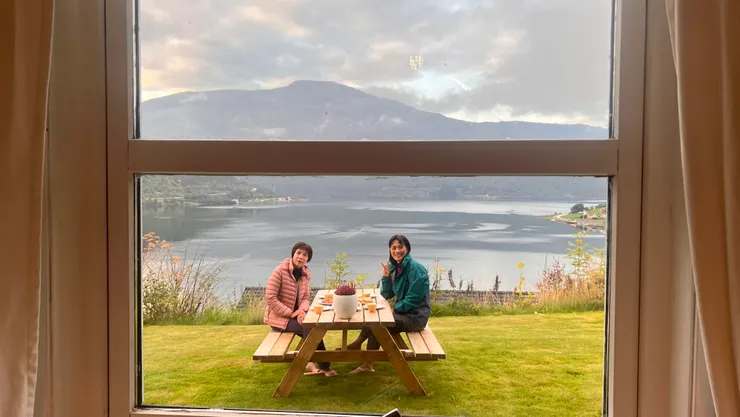 住在峽灣旁是峽灣區民的日常