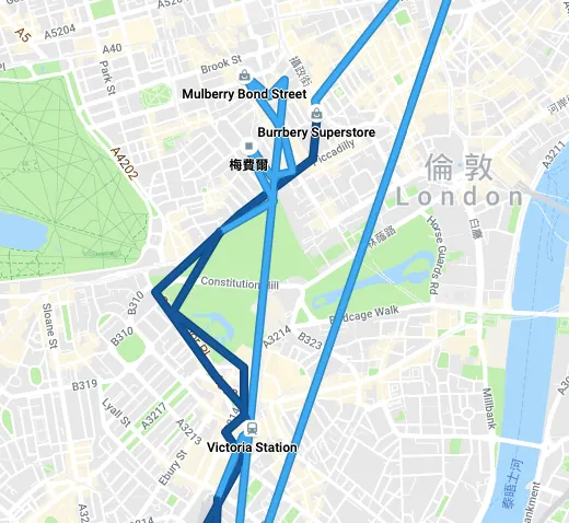 Last day in London for shopping spree