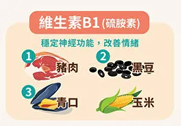 硫胺素（B1）：能量之源的守護者(從這些食物中可攝取到!!!)