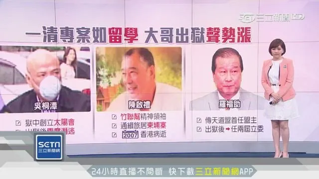 嚴官府出厚賊,一清專案讓監獄成為黑道大學