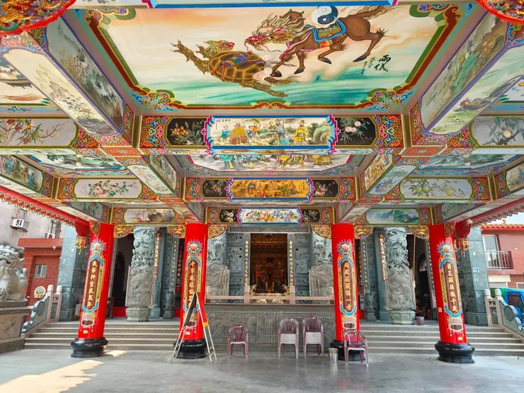 彩繪及壁畫(圖片截圖於網路)