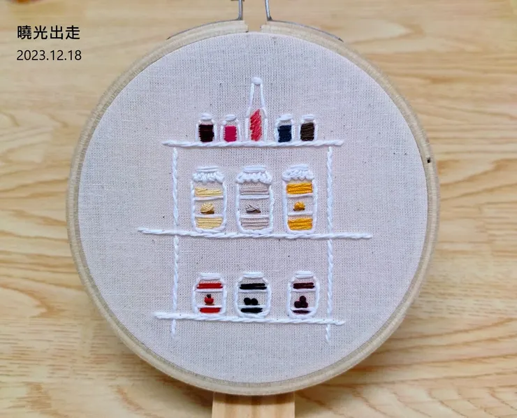 製作時間:約4.5小時 完成日期:2023.12.18