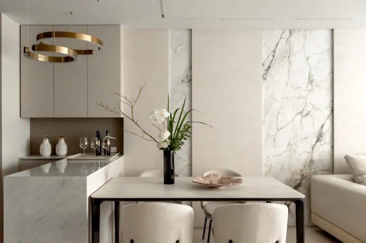 (作品呈現：現代透天厝化身典雅莊園，看霞飛邑中性美學詮釋出的空間設計｜高雄藝瓦室內設計)