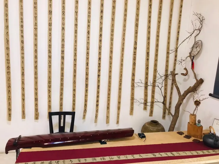 甲骨文圍繞的茶席/Mingling攝