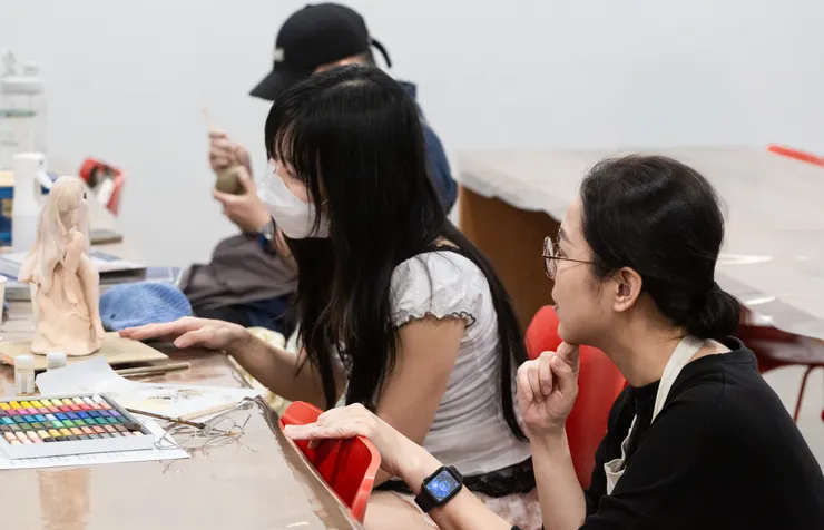 「日日慢慢︱捏塑創作課」課堂