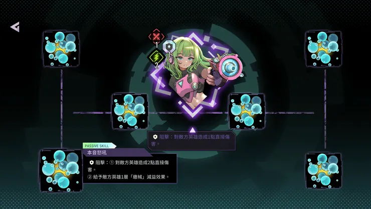 在英雄技能升級系統中,每個技能都有兩條升級路線可供選擇