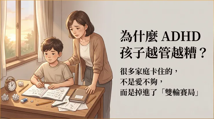 ▲ 真正的看見，是停止「基本歸因謬誤」，不再急著把孩子的困難解讀成態度問題，而是先回到情境、能力負荷與當下需求來理解他。