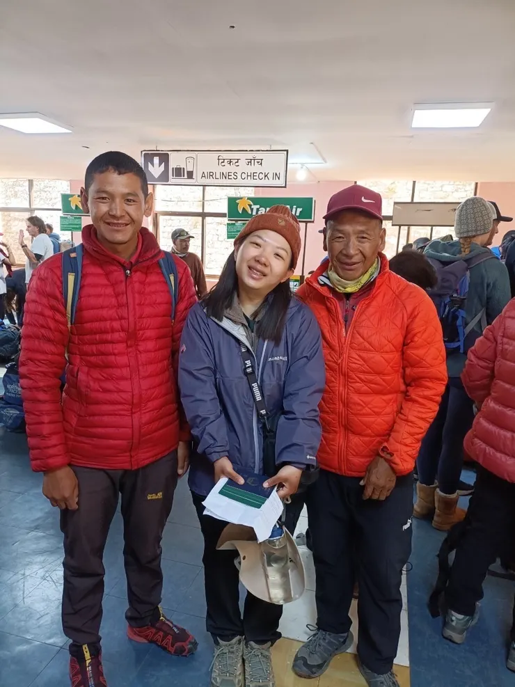 這14天超級感謝Nima跟Doji平安袋我們上山、平安帶我們下山。(OMG我的鼻子跟手背像烤焦)