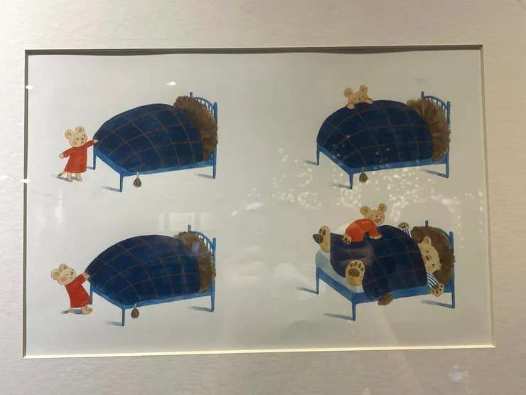 《爸爸！快起床》展示作品