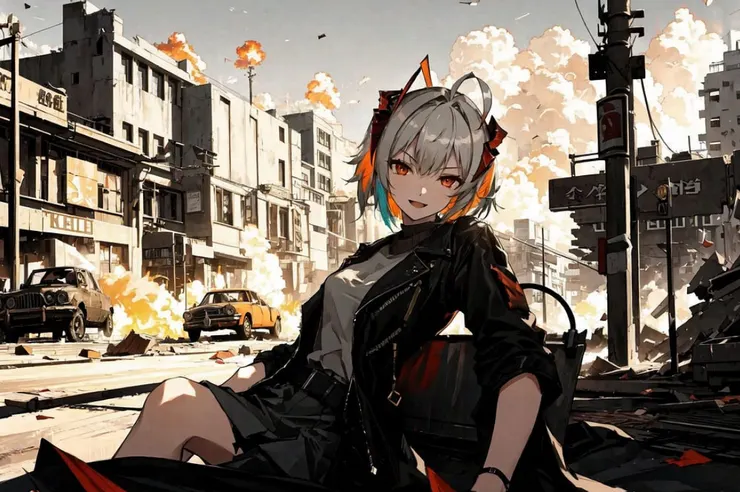 "W" by 明日方舟，雖然是 AI 生成無法避免細節有誤