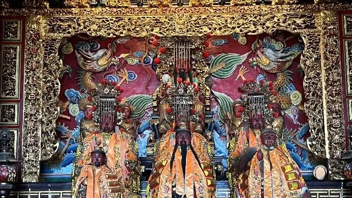 玉皇上帝與諸神（圖片截圖於網路）