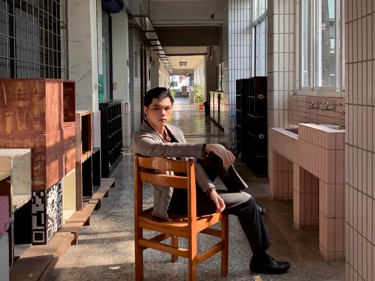 攝於國立臺南大學榮譽校區（照片提供：郭洵安）