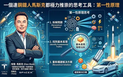一個連鋼鐵人馬斯克都極力推崇的思考工具：第一性原理