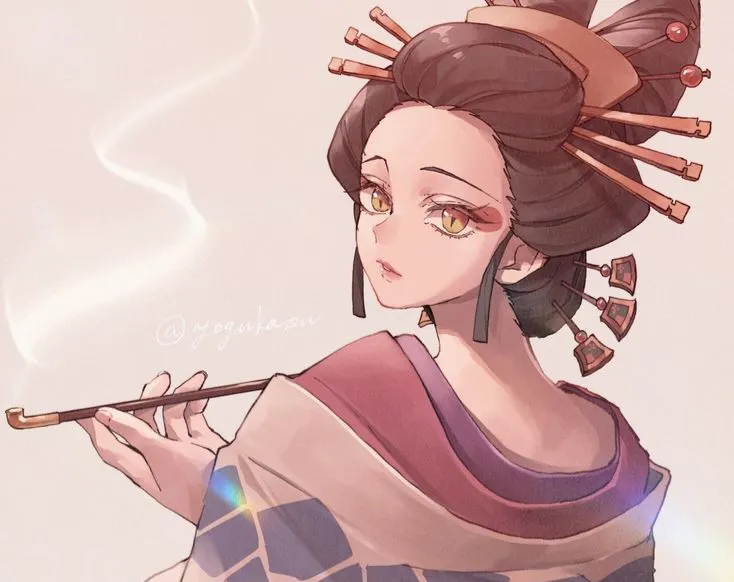 同人創作的蕨姫花魁