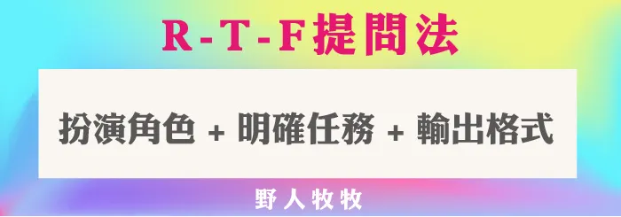 R.T.F提問法
