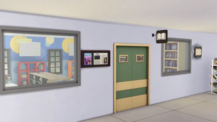 這種門很有學校feel！