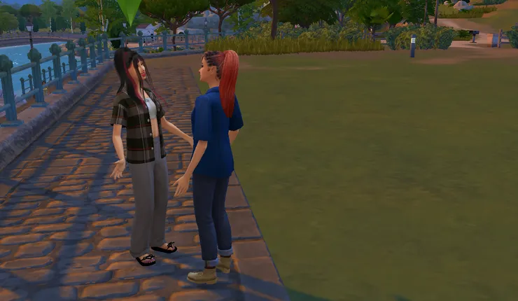 後來... 希恩跟葛瑞塔也講開了...