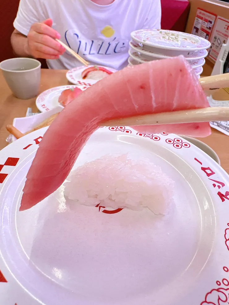 鮪魚肉超厚超大片!!!