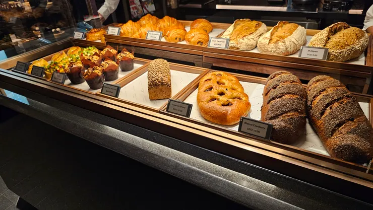 新加坡君悅酒店的麵包看起來都相當美味!