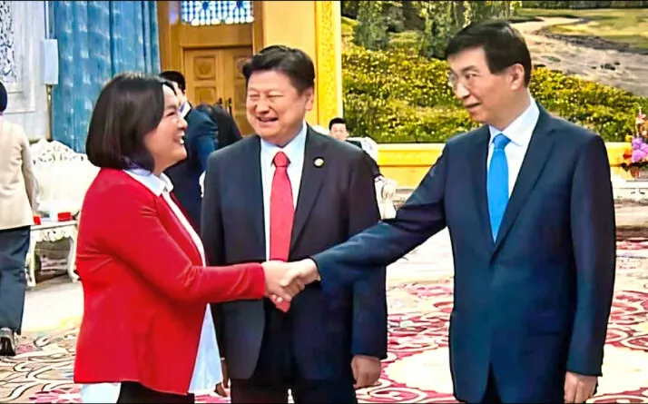 國民黨完全沒有掩飾他們的親中立場