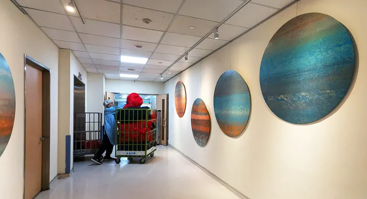 西元2024年8月,虹心球、空間與時間的對話。