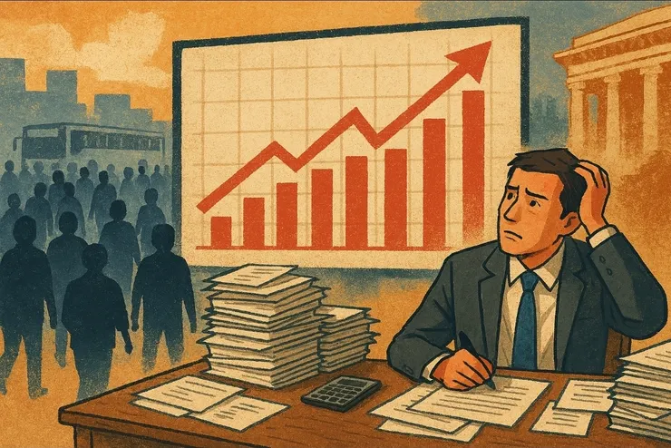 《綠白藍集》大數據與體感溫差:當「新春開紅盤」遇上國旅的結構性轉骨期(圖:使用AI工具生成)