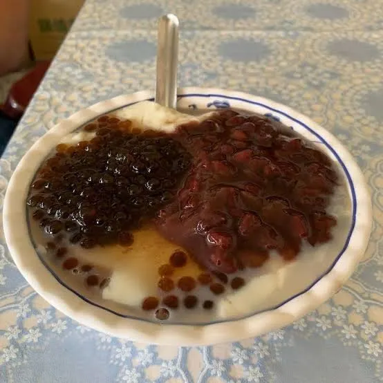 冰涼又多料的豆花（圖片截圖於網路）