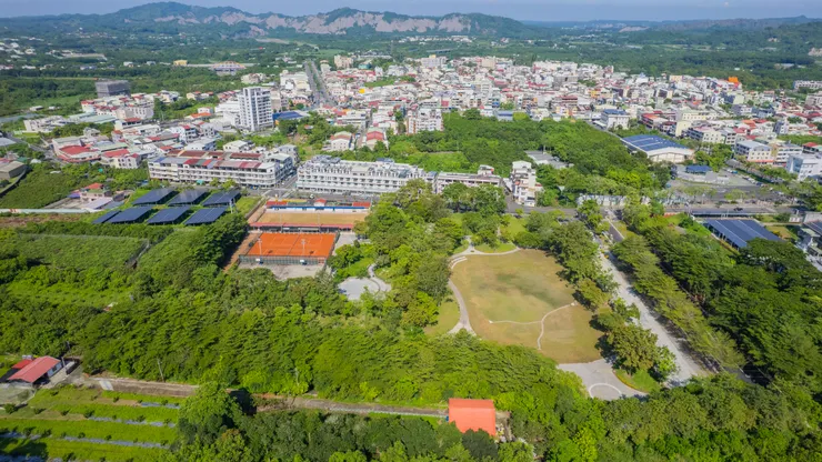 從虎頭山往下看