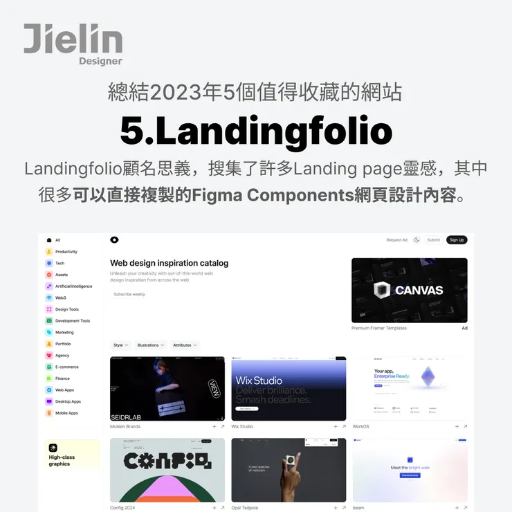 Landingfolio連結