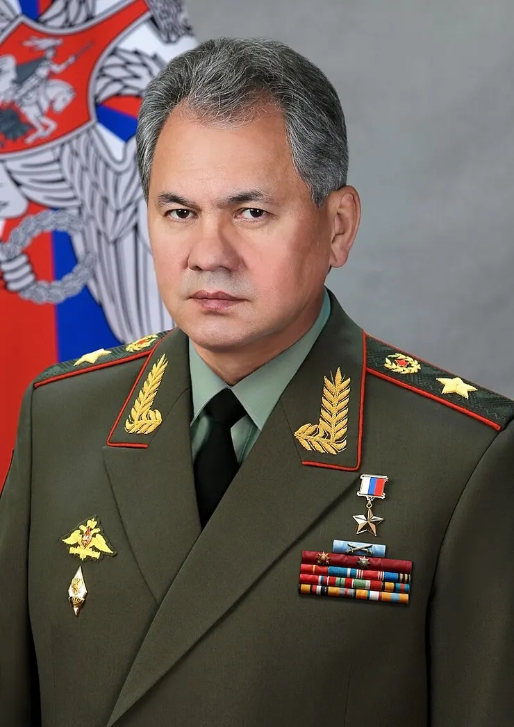 俄羅斯國防部長 Sergei Shoigu (謝爾蓋‧紹伊古)