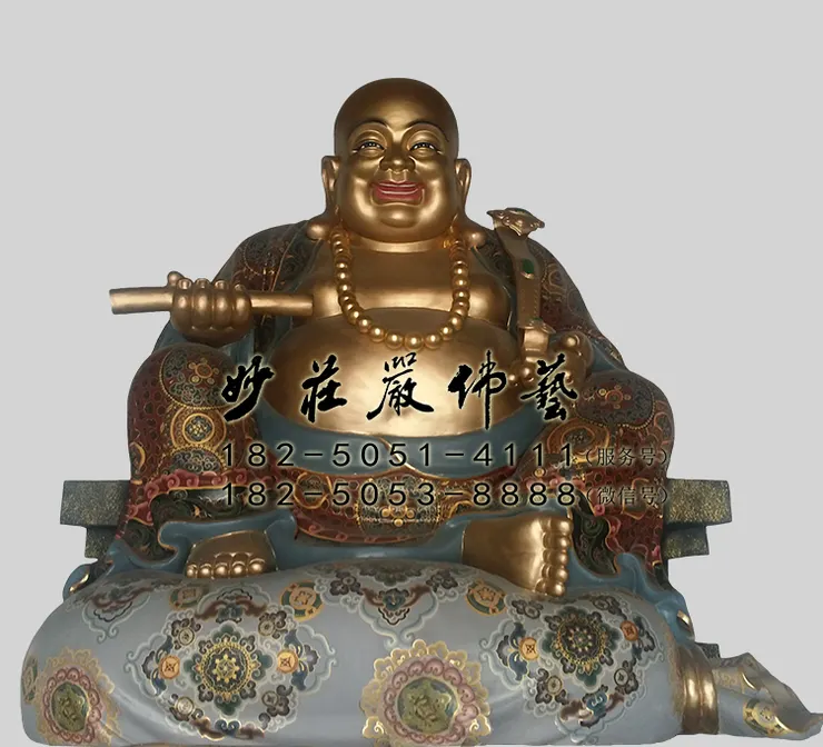 彌勒佛彩繪佛像