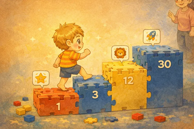 一步步挑戰更高難度，是專注與堅持的累積。