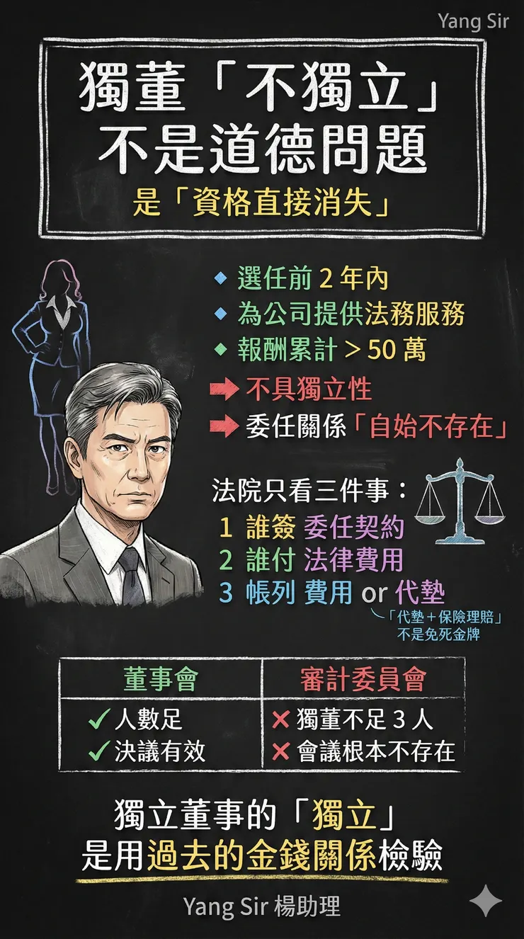 獨立董事的重點在於“獨立”