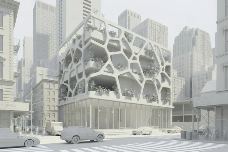 Commercial Building SketchUp