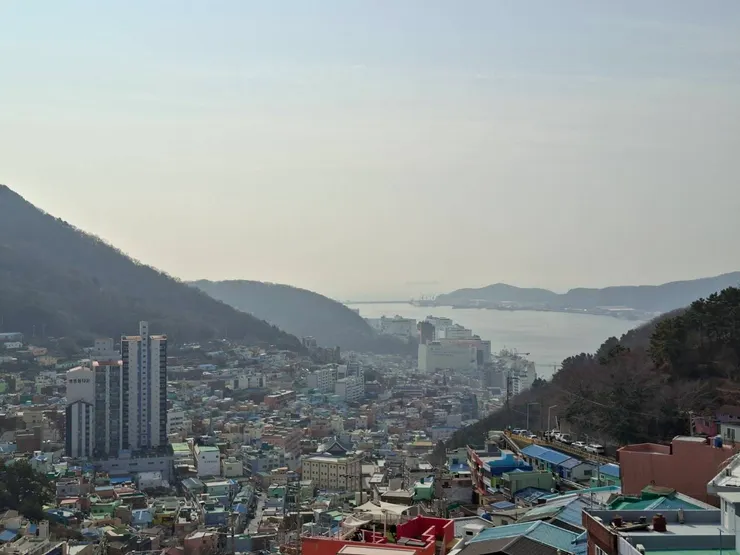 眺望釜山