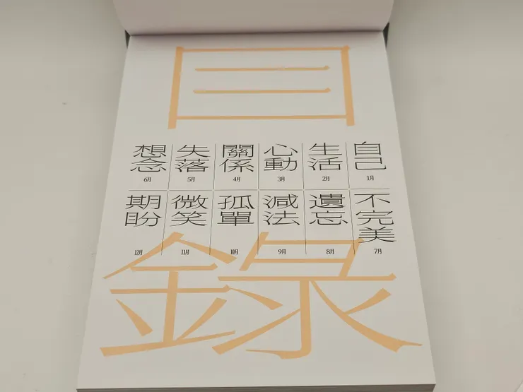 每一個月將會有不一樣的戀習