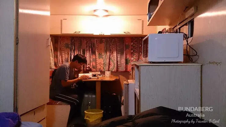 從 Caboolture 一起來 Bundaberg 的好友 Steven