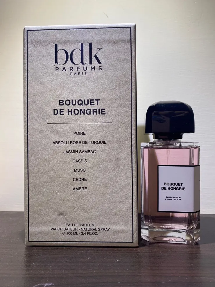 在盒子正面會寫上香調