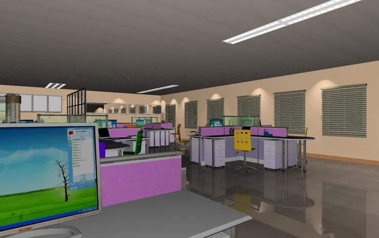 辦公室不但要整齊，還要夠大。