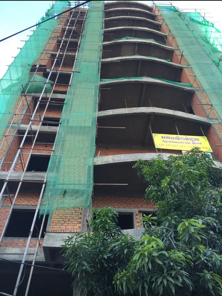 柬埔寨金邊在建的預售屋