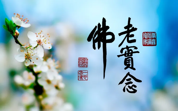 佛號梵唄 : 一向專念 阿彌陀佛 求生淨土